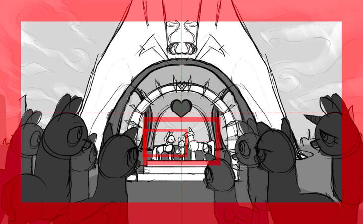 Animatic layout
